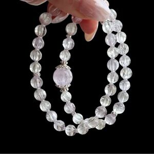 ✨Premium Natural Kunzite Beaded Bracelet